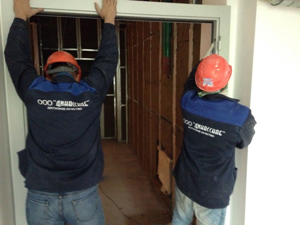 Монтаж противопожарных дверей<br>